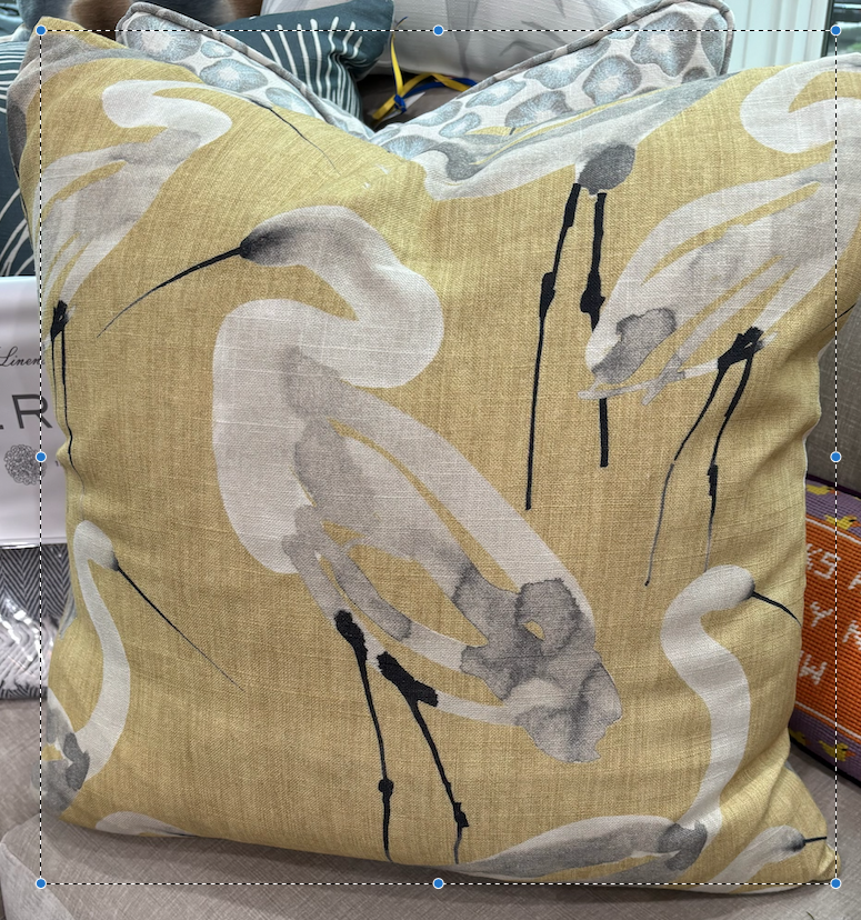Isobel Citron Pillow - 22 Inch
