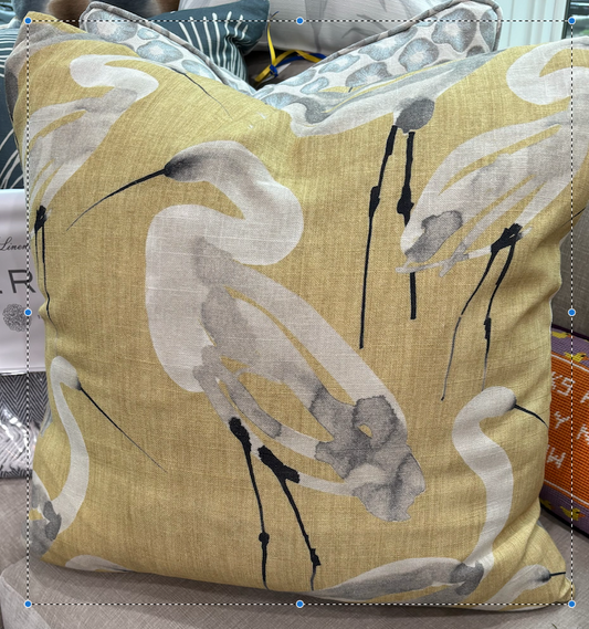 Isobel Citron Pillow - 22 Inch