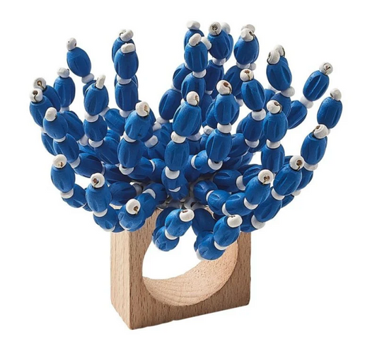 Reed Napkin Ring - Blue
