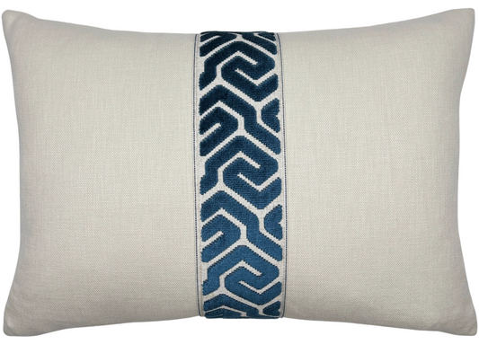 Lennon Pillow / Admiral Sand, 14" x 20"