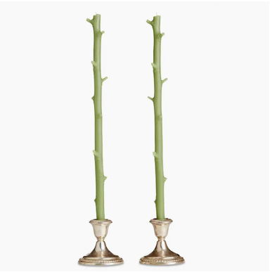 Pair of Stick Candles - Hickory Sour Apple