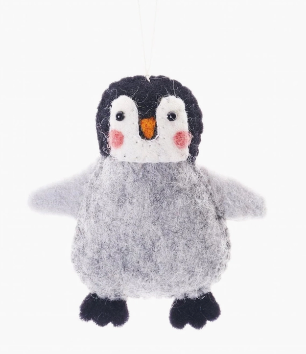 Felt Arctic Animal Ornaments - Penguin