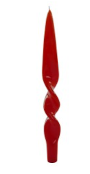 Meloria Candles Set of 2 -ROSSO