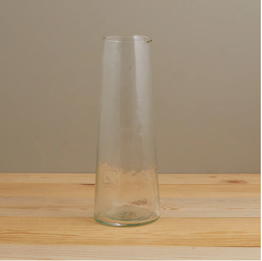 Pebble Glass Bedside Carafe