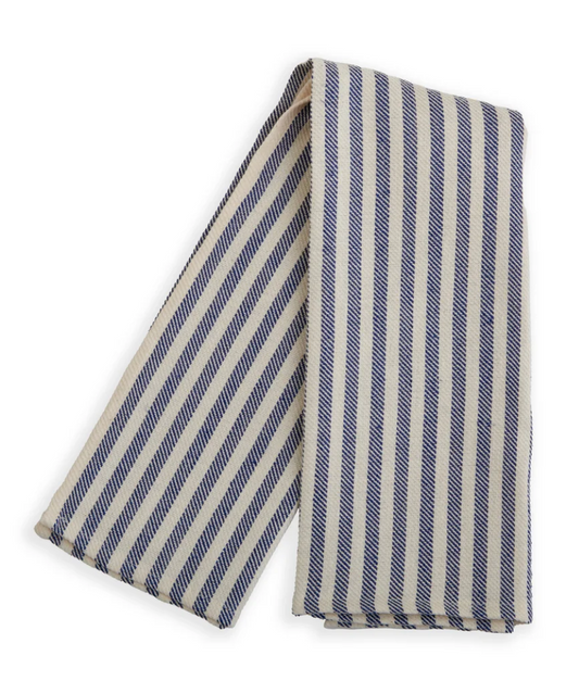 Kitchen Towel Pomelo Midnight Blue Stripe