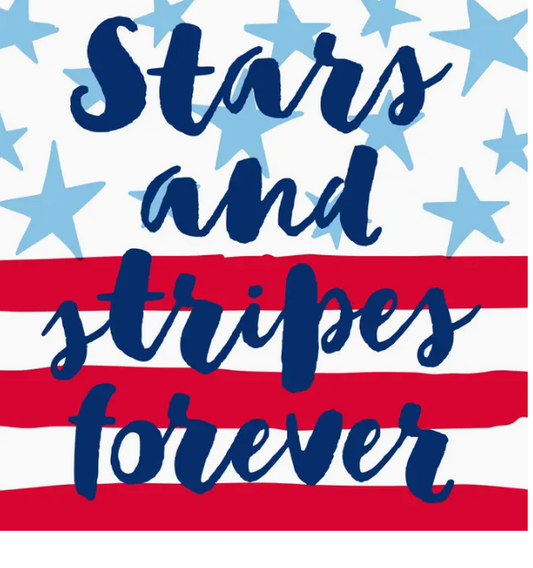 Stars and Stripes Forever Cocktail Napkins