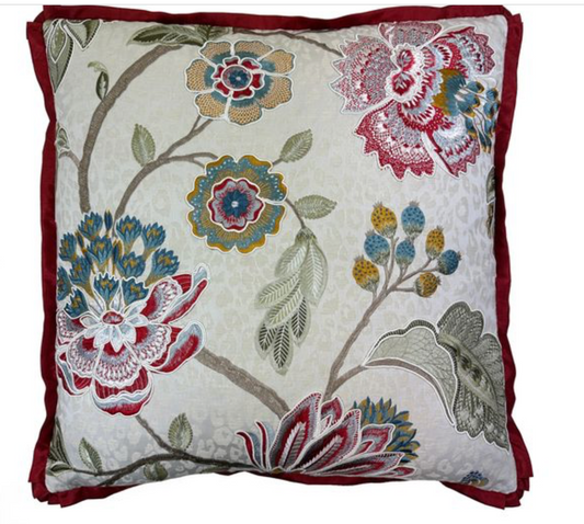 Florence Sage Pillow, 22"