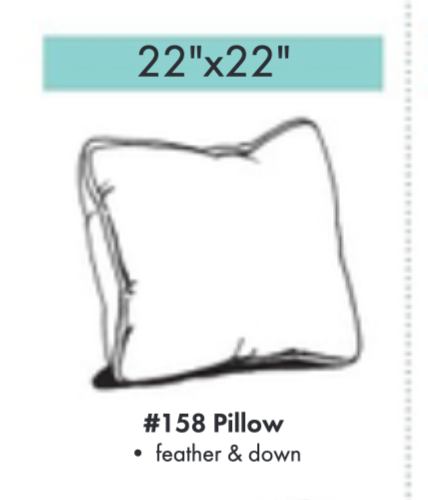 Seagrove Pillow 22" x 22"