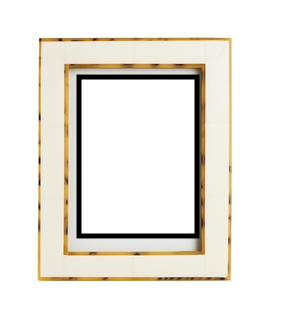4'X6" BORDER FRAME - WHITE