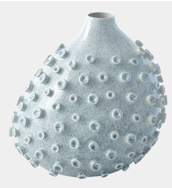 Large Sea Coral Vase-Blue/Green