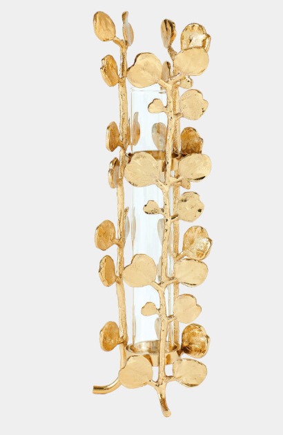 Brass Bauhinia Bud Vase