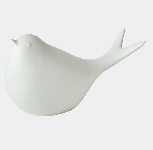 Sated Bird-Matte White