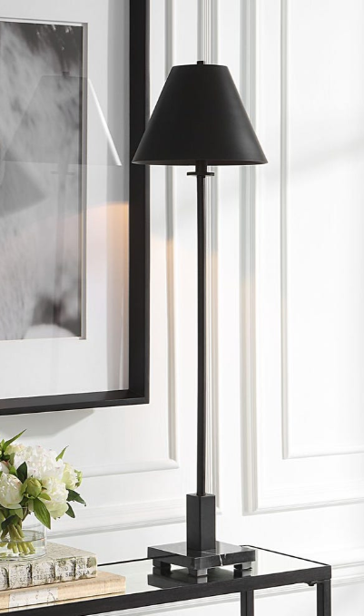 Pilot Buffet Lamp, Black