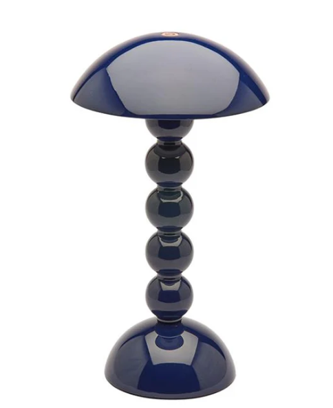 Bobbin Rechargeable LED Lamp, Navy