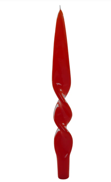 Meloria Candlesticks - Box of 2, Red