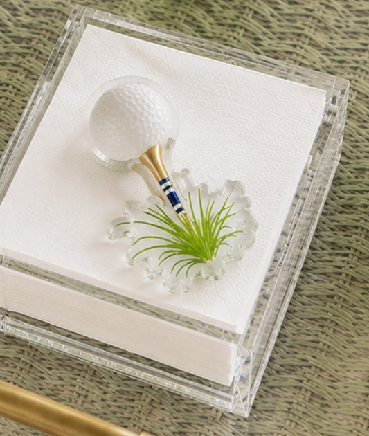 Golf Acrylic Napkin Weight