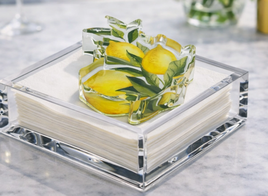 Lemons Acrylic Napkin Weight