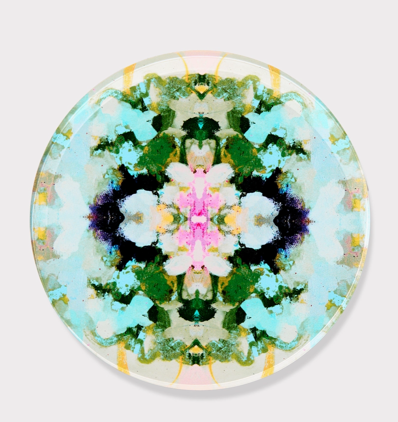 Nantucket Bloom Coaster, Set of 4 Coasters