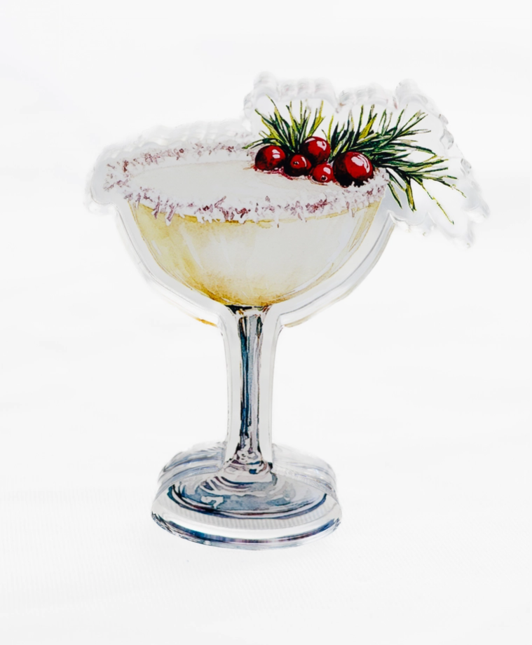 Festive Cocktail,Acrylic Napkin Weight