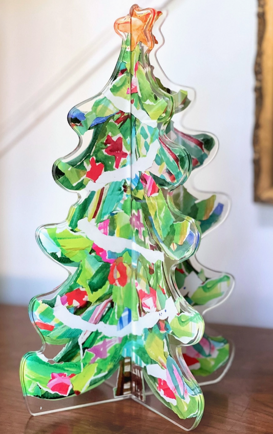 Sparkle Plenty 3-D Acrylic Christmas Tree