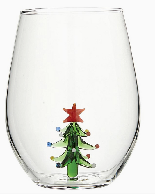 Figurine Wine Glass - Tree