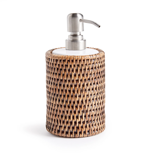 Burma Rattan Soap Dispenser