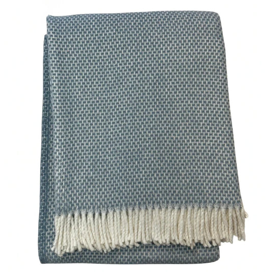 Grain of Rice Throw / Slate RYE