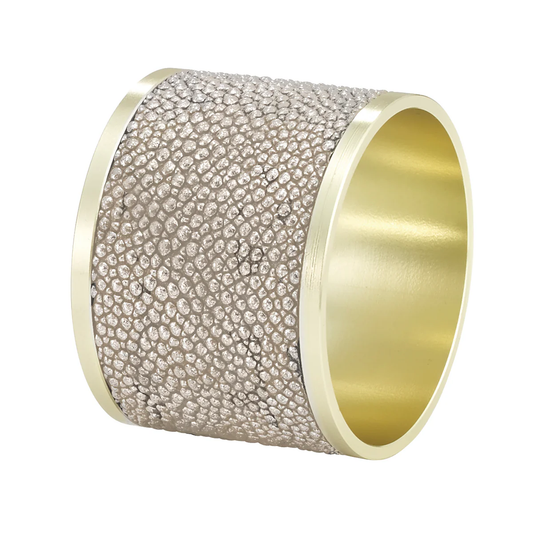 Stingray Napkin Ring - Pearl