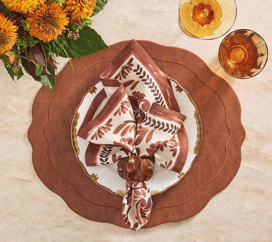 Tailored Brown Placemat, Set of 4
