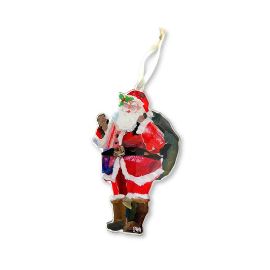 Jolly St. Nick Acrylic Ornament
