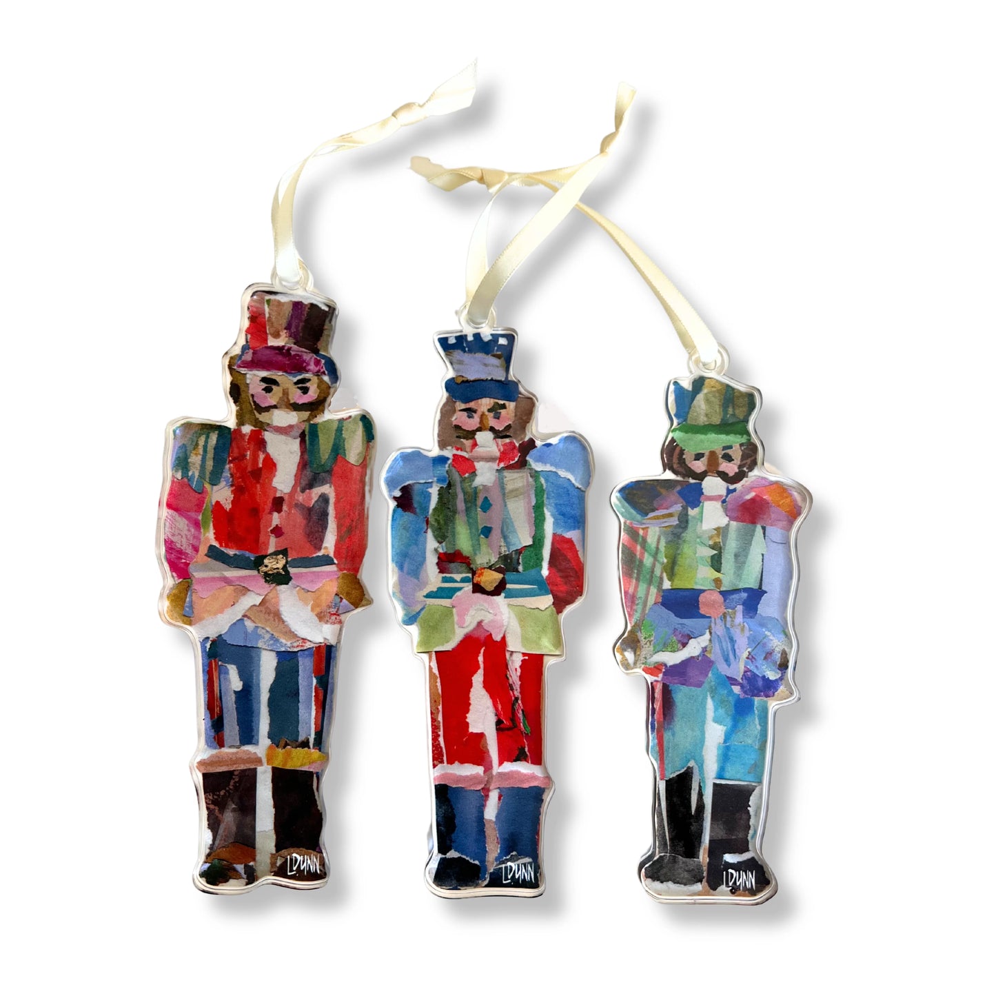 Nutcracker Acrylic Ornament Set
