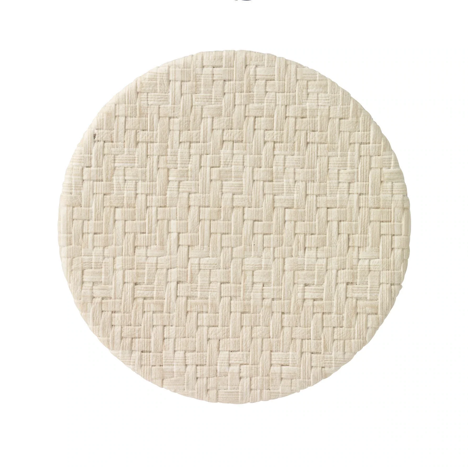 Wicker Cream Coaster