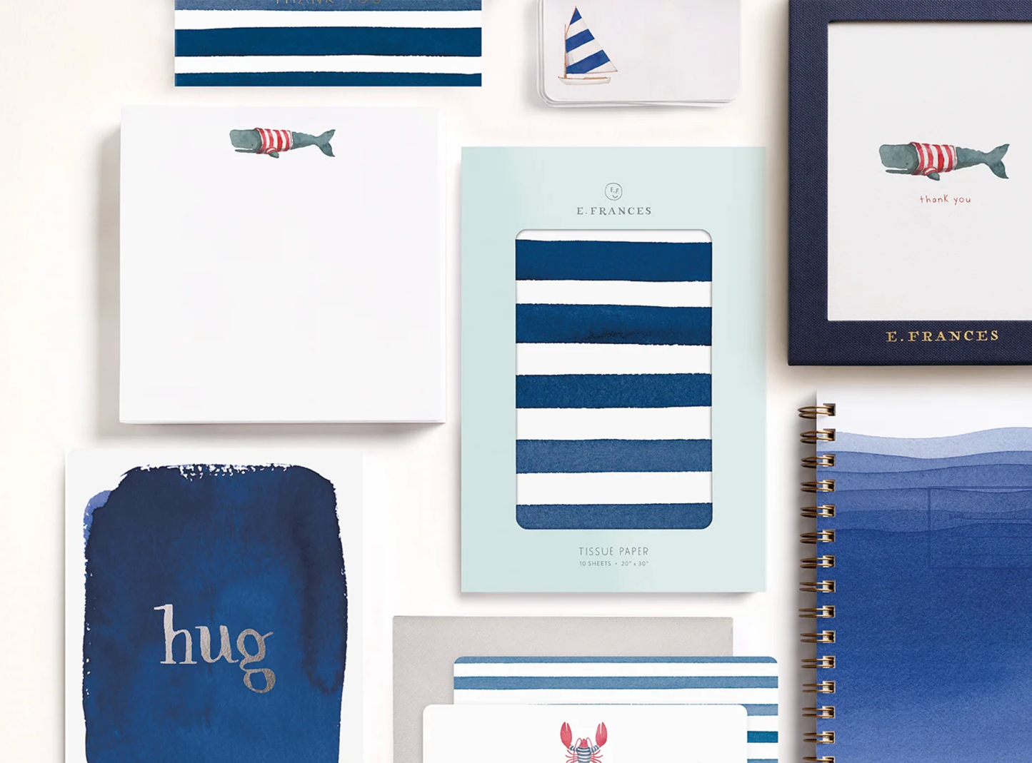 Sailboat Little Notes® | Sailing Notecards
