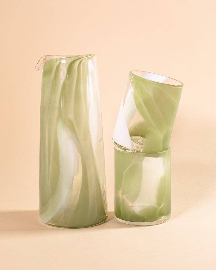 Pitchers: Pistachio (Green + White)
