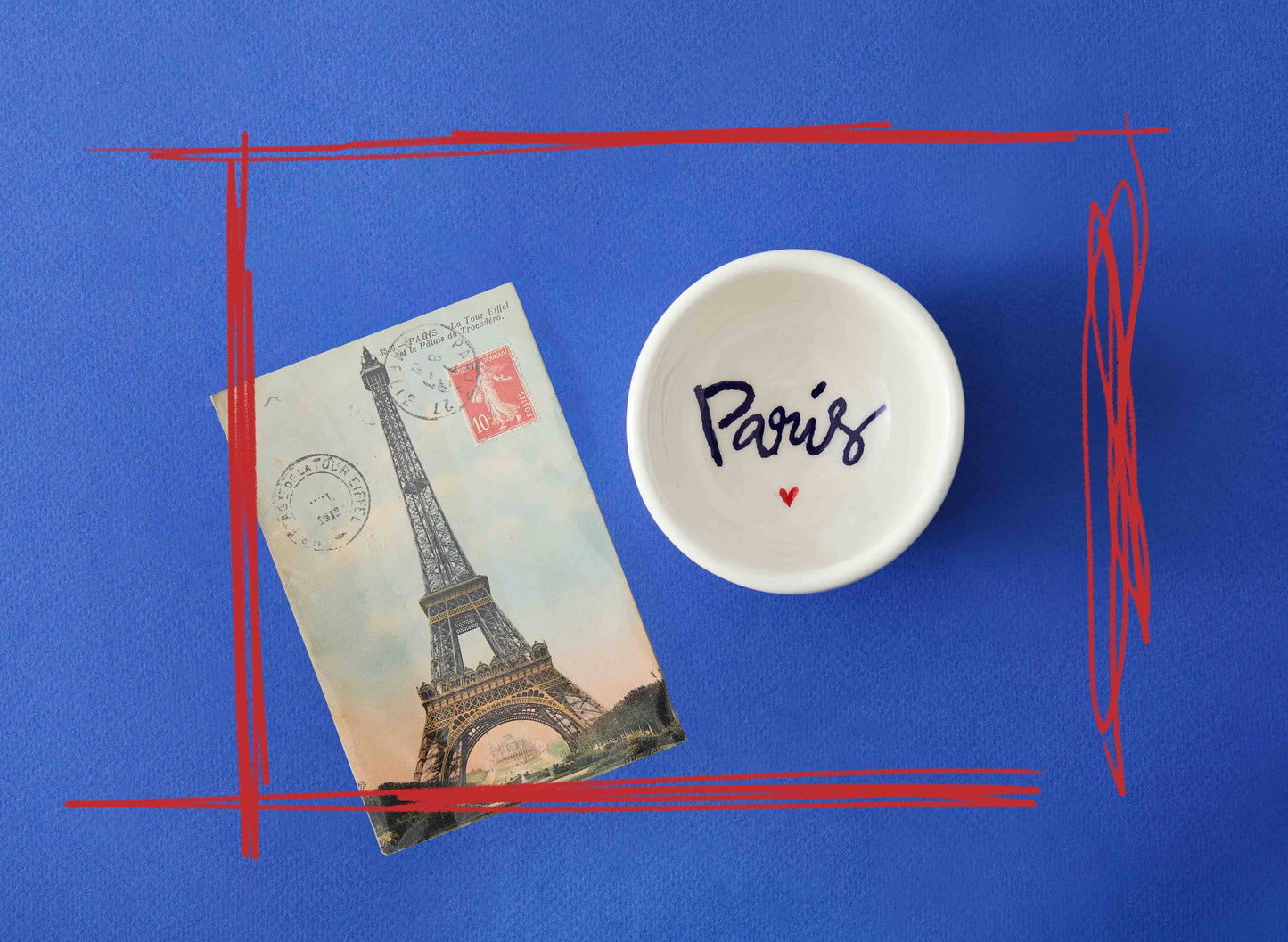 Love Bowls Dipping Dish - Paris