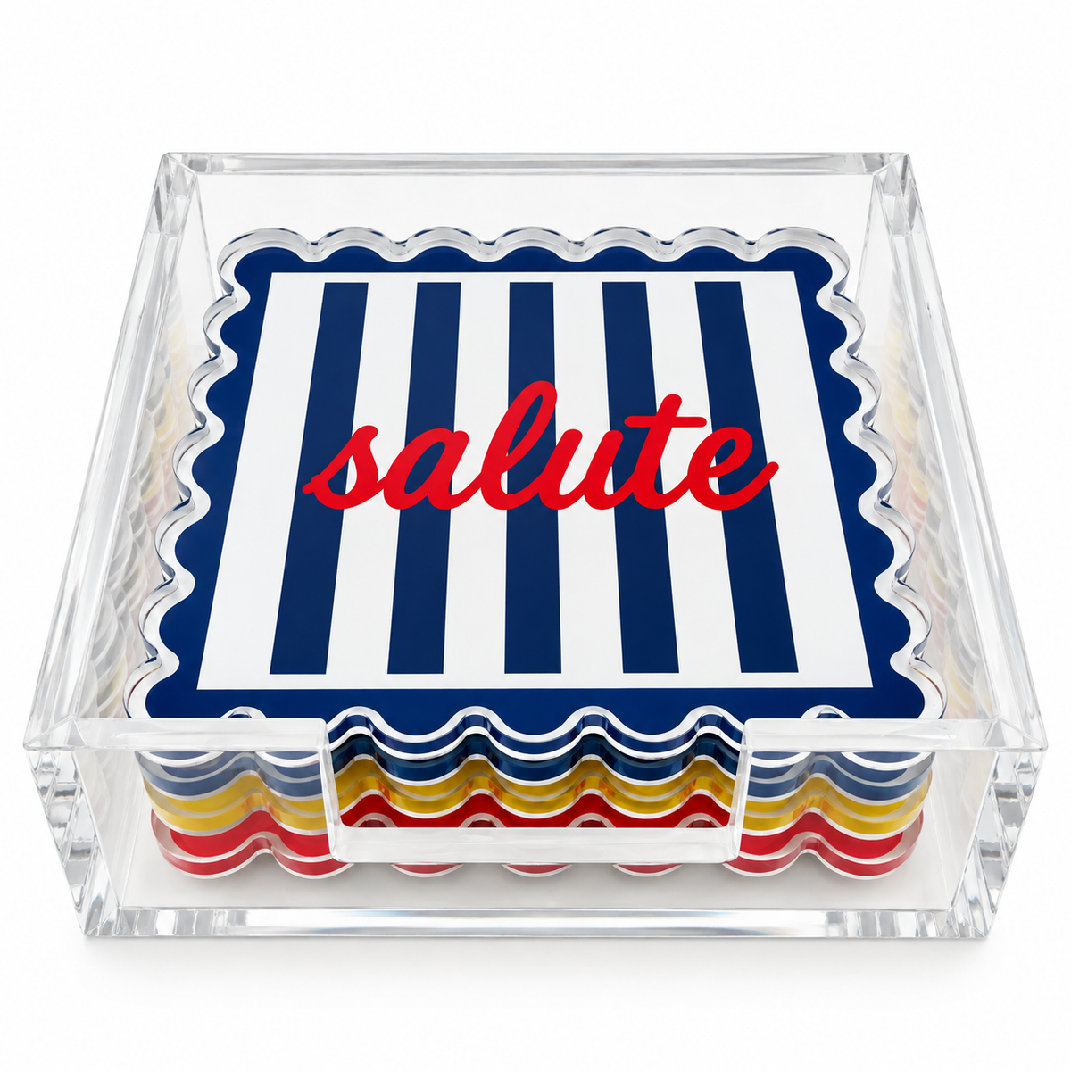 Boxed Coaster Set, Dolce Vita Collection