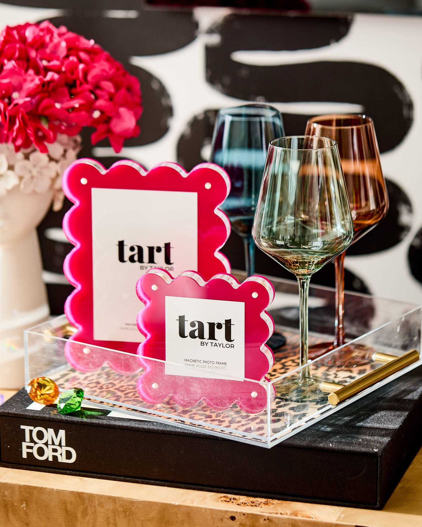 Magenta Mini Acrylic Picture Frame