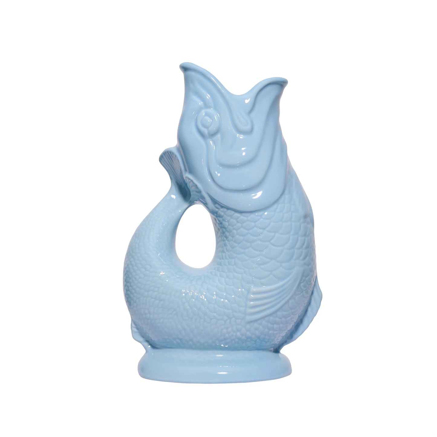 Pale Blue Gluggle Jug: XL