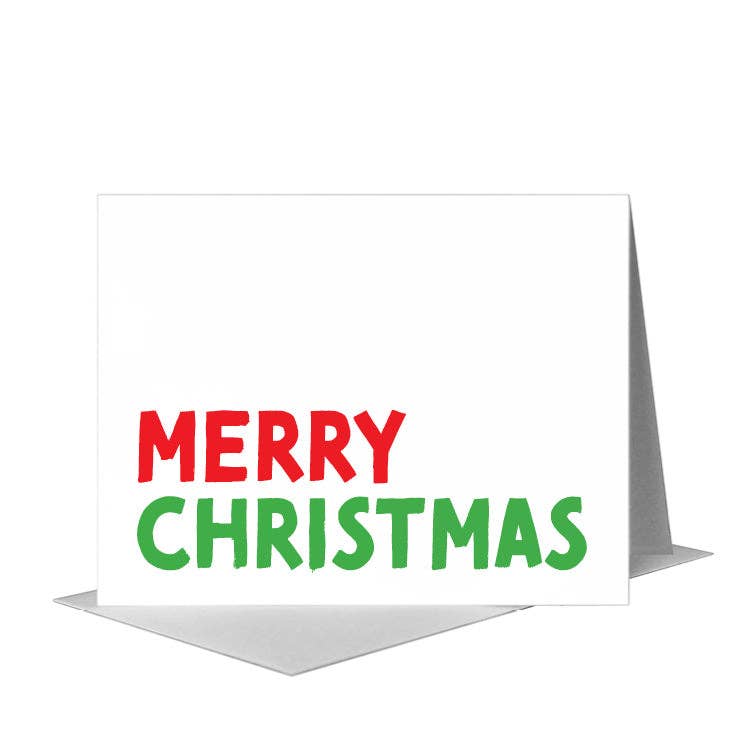 Merry Christmas, Greeting Card (#8391D)