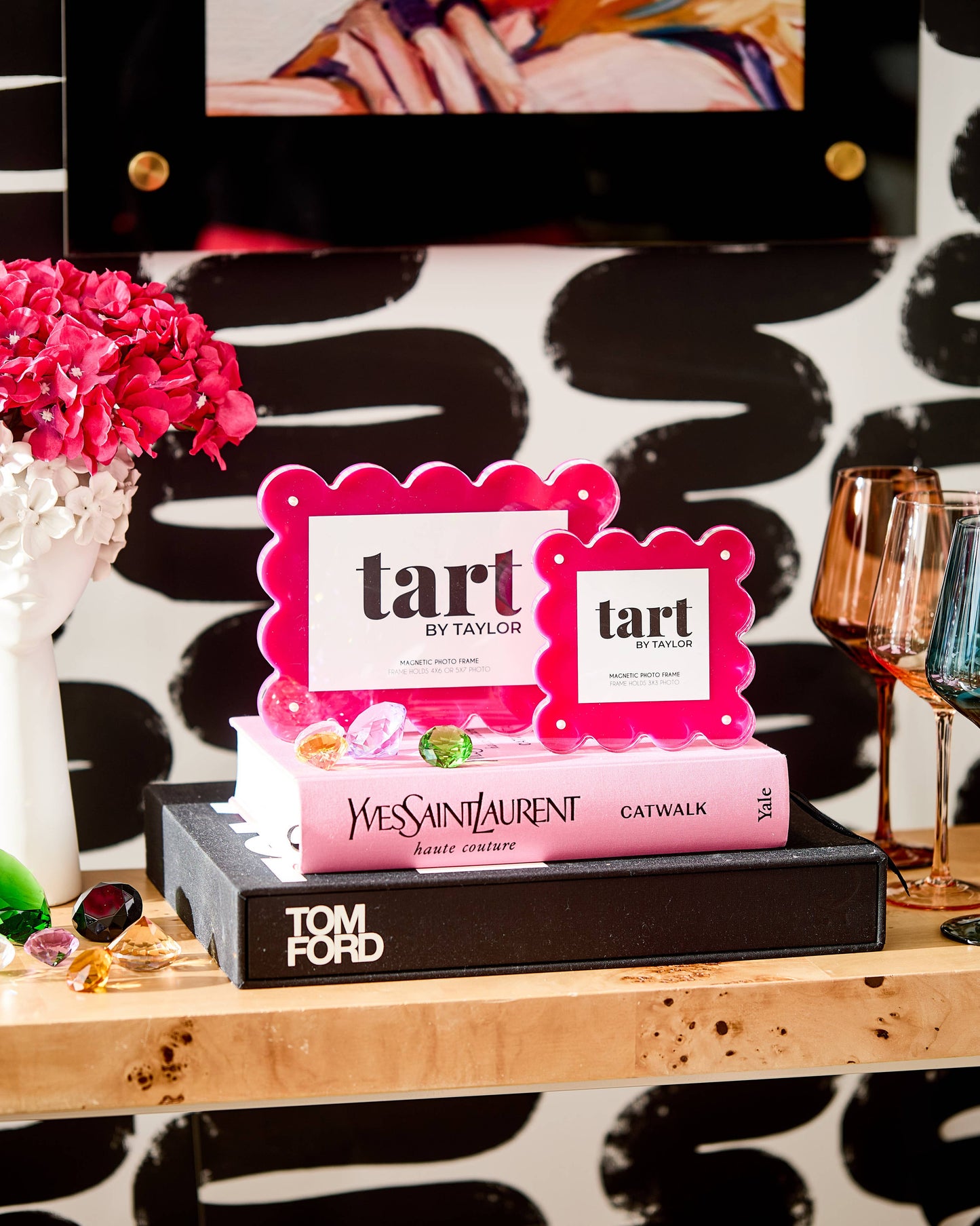 Magenta Mini Acrylic Picture Frame