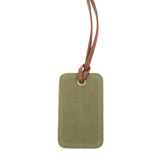 Men's Luggage Tag Canvas