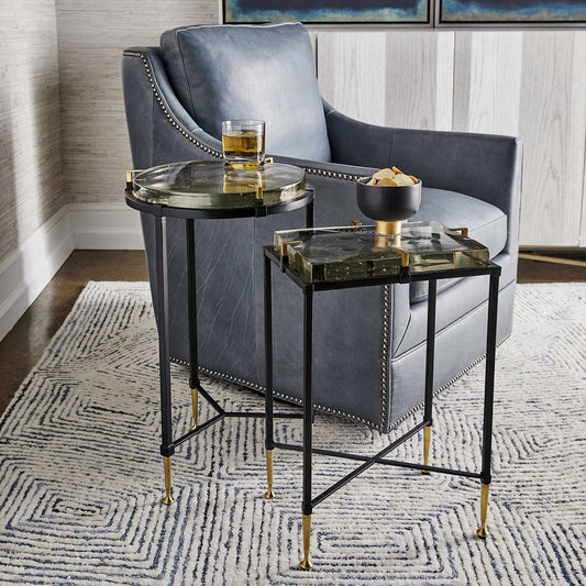 Ice Block Accent Table - Rectangular