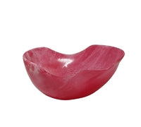 Small Large Fruit Bowl Rose Pink Resin