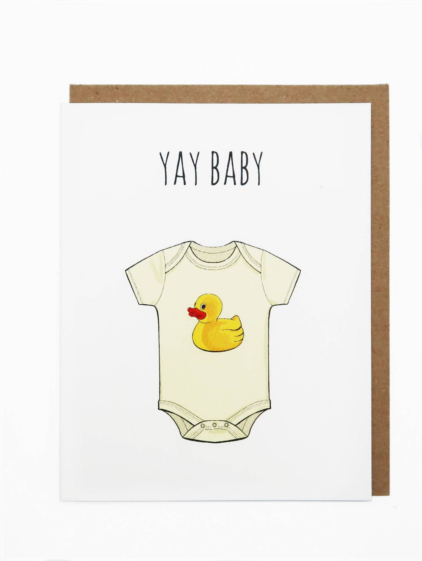Yay Baby - Hand Illustrated Baby Card