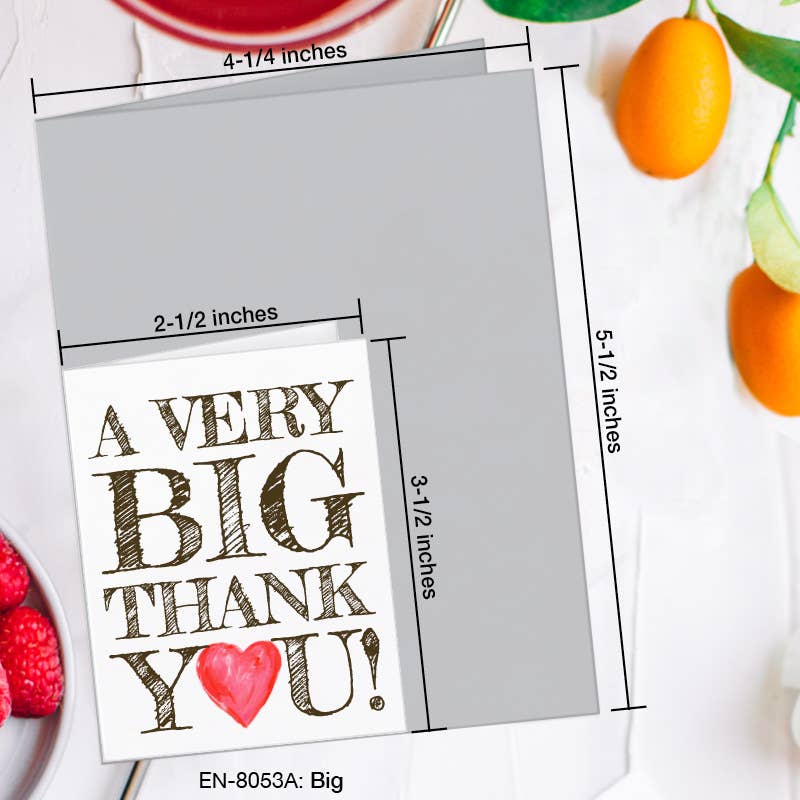 Big, Greeting Card (#8053A)