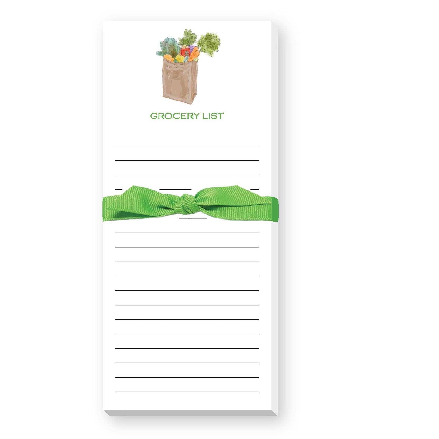 GROCERY LIST SKINNIE NOTEPAD