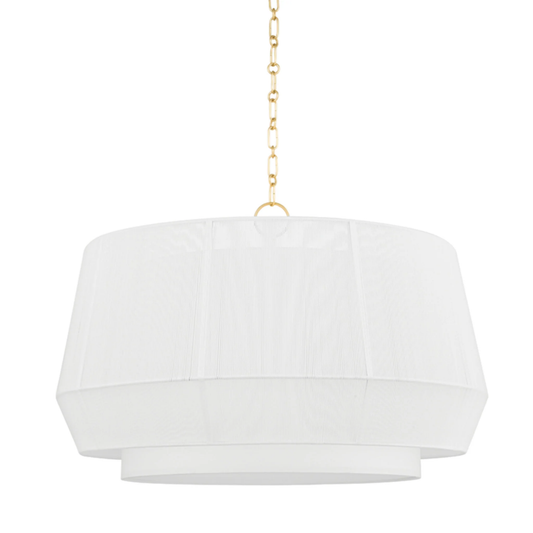Debi Chandelier - Aged Brass Finish