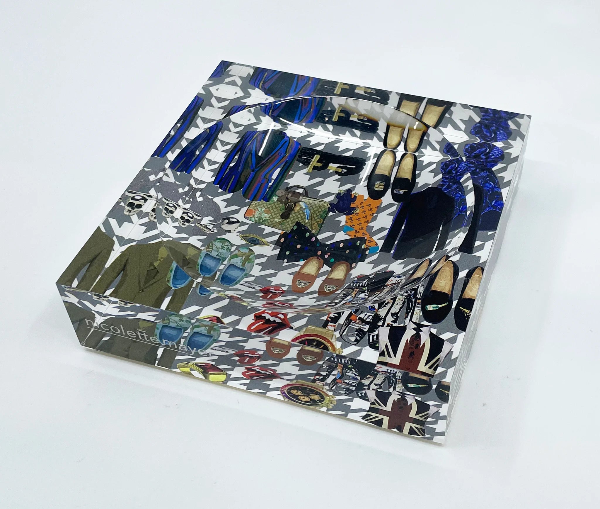 Bougie Men Acrylic Candy Dish