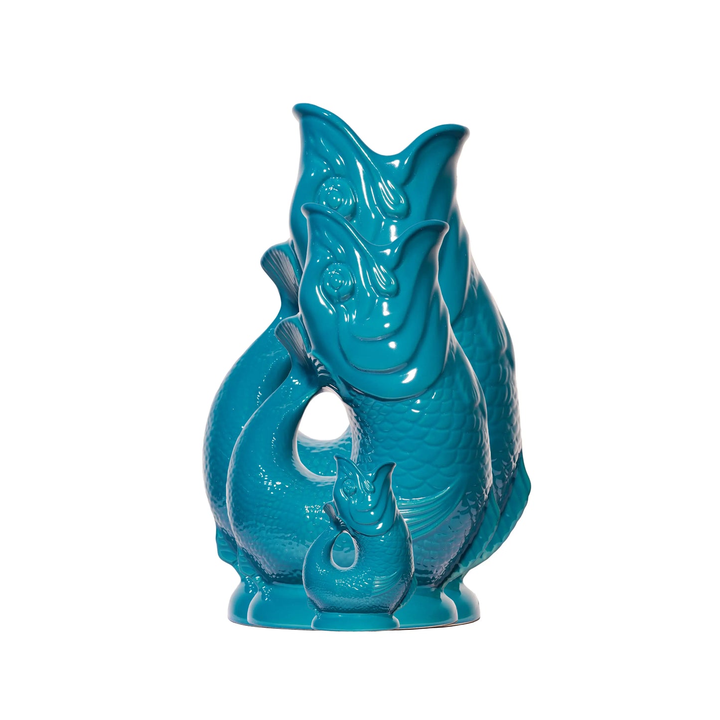 Teal Gluggle Jug: Extra Large