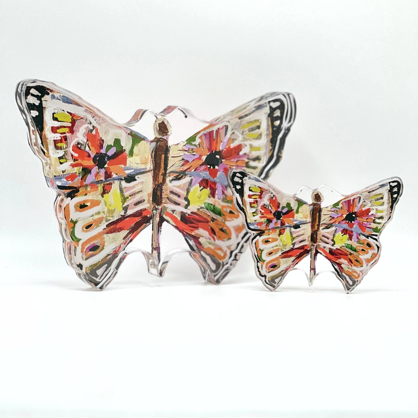 CONFETTI ACRYLIC BUTTERFLY: LARGE BLOCK